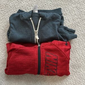 Size 24 months Nike & Carters Jackets